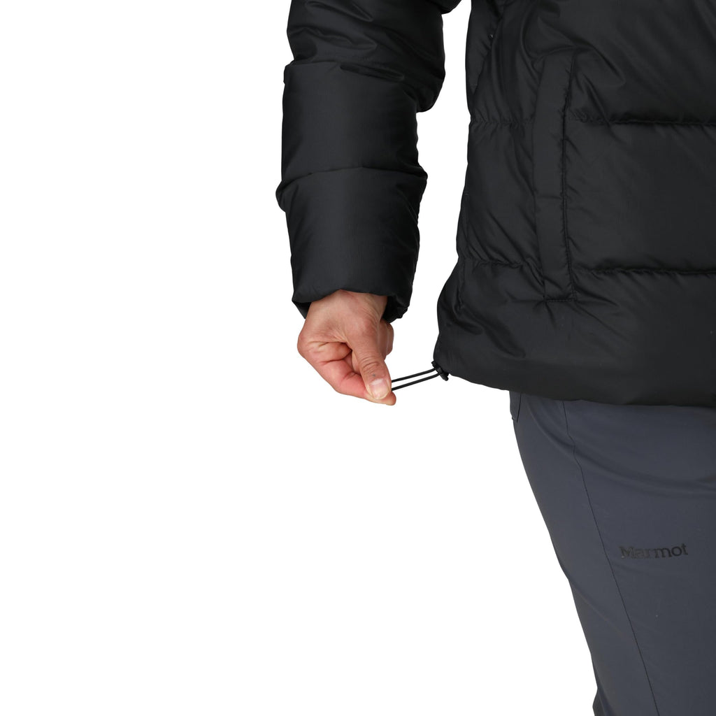 MARMOT Women's Guides Down Jacket, Down Insulated Puffer Jacket, Black, Small